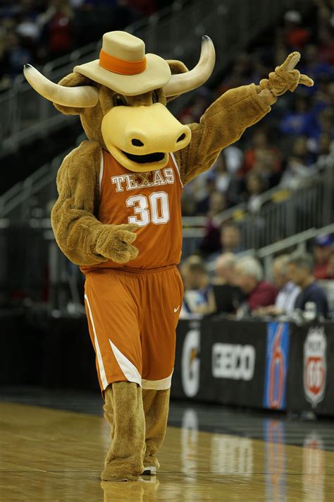 Texas baskethall mascot